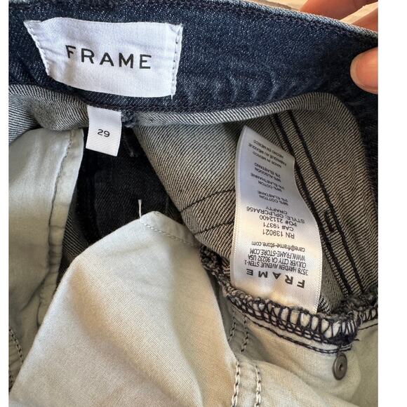 FRAME Le Crop Palazzo Jeans in Crafty Size 29 - Picture 4 of 5